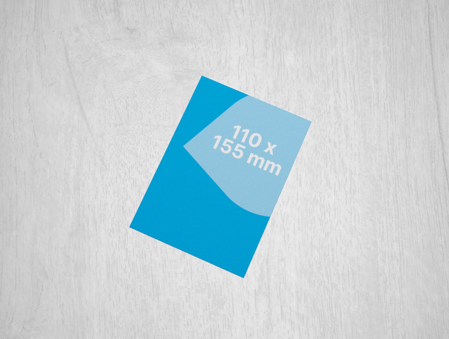110x155 mm kortti